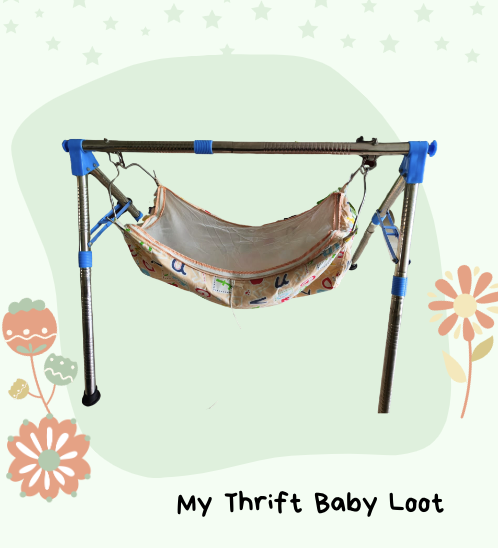 Preloved baby swing cradle